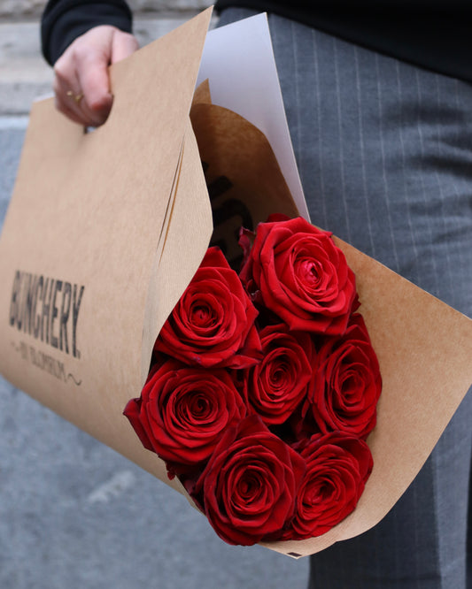 Pre-order Röda rosor 7p